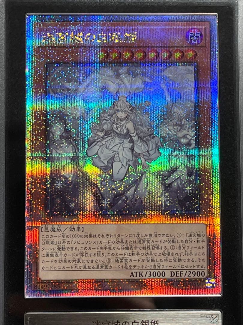 【ARS鑑定10】迷宮城の白銀姫　絵違い　25th クオシク　日版　極美品
