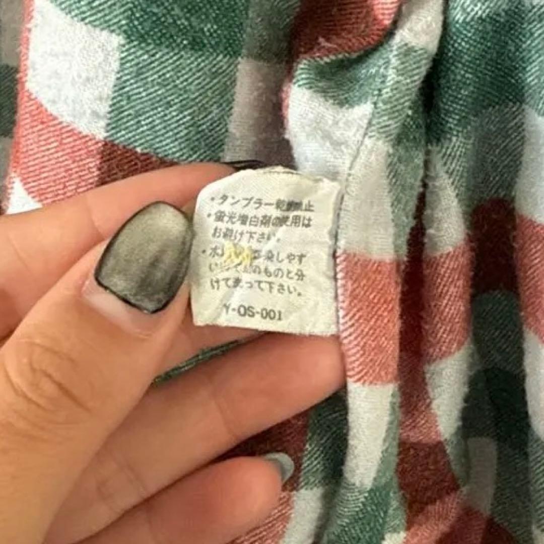 激レア タバスコ 背面刺繍 デニム風ベスト L 身幅広め 企業ロゴ 90s 春