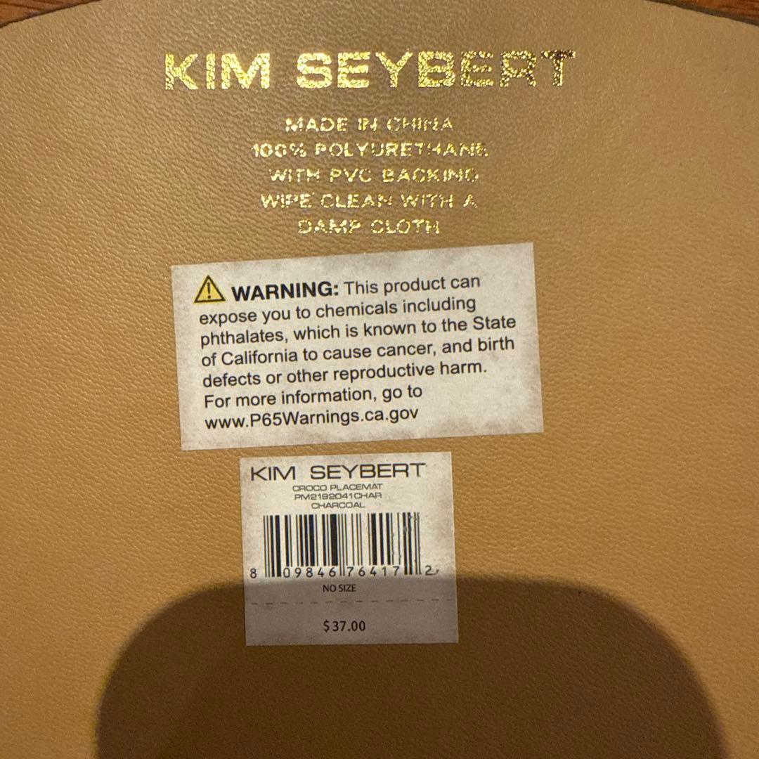 KIM SEYBERT ランチョンマット　4枚セット