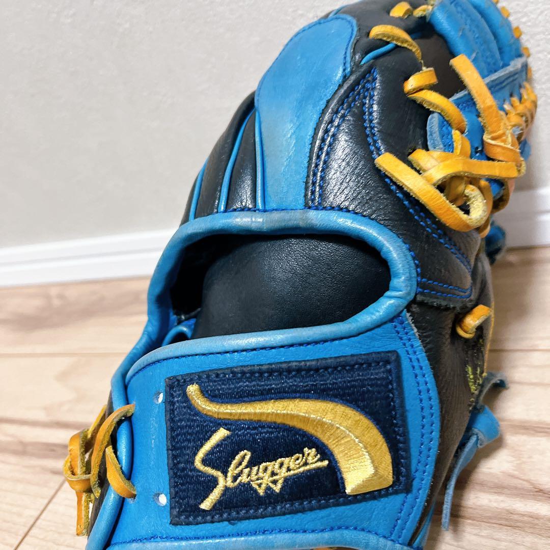 スラッガー　Slugger 野球グローブ ブルー　右利き用
