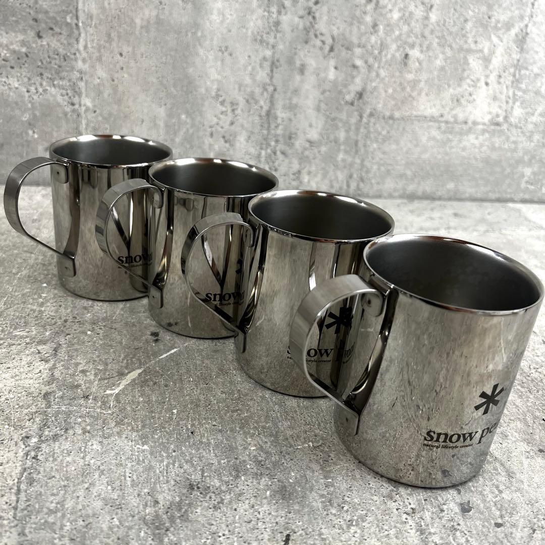 廃盤品  peak ステンレス マグカップ 8個セット 18-8