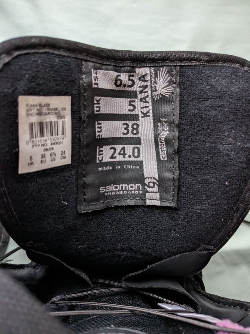 SALOMON スノーボードブーツ レディース 24cm