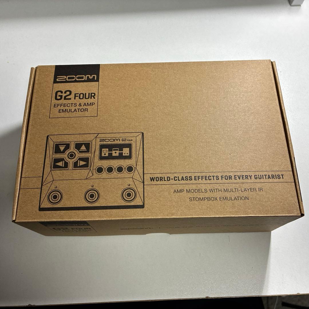 【ほぼ新品】ZOOM G2 FOUR ギターエフェクター