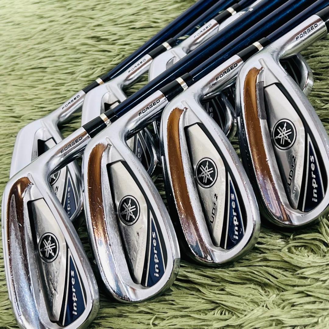 ヤマハ インプレスUD+2 アイアン8本セット メンズゴルフ 初心者 入門 人気