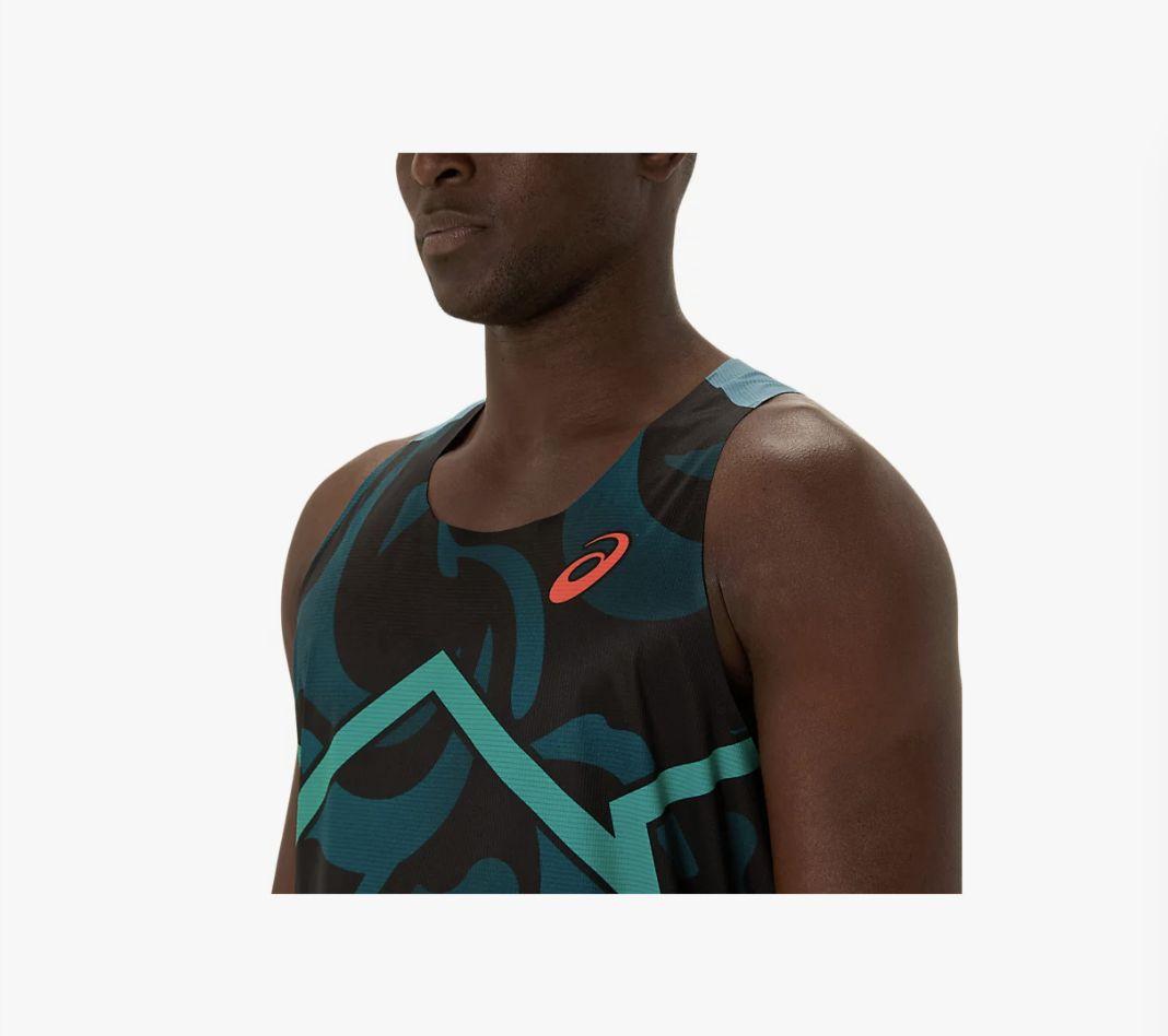 陸上用シャツ ASICS LIGHT KNIT SINGLET