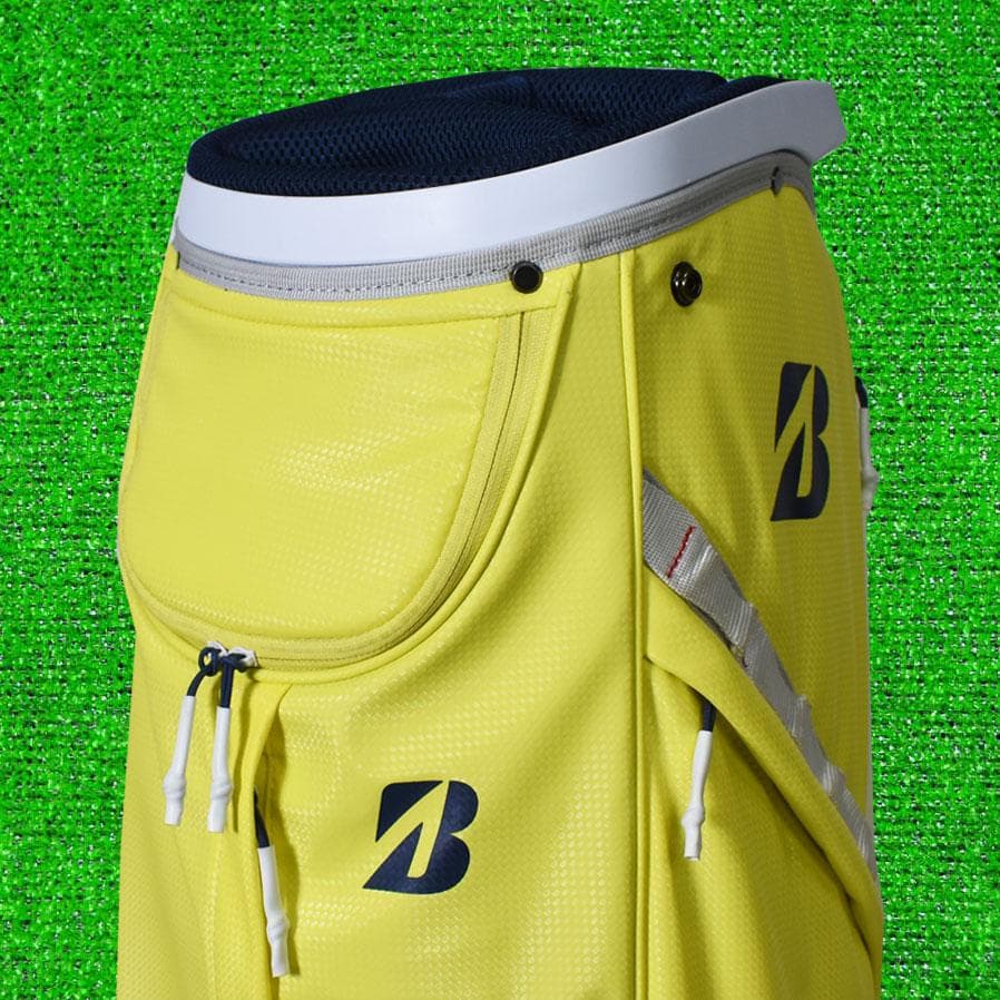 BRIDESTONE GOLF ブリヂストン キャディバッグ９型【イエロー】美品
