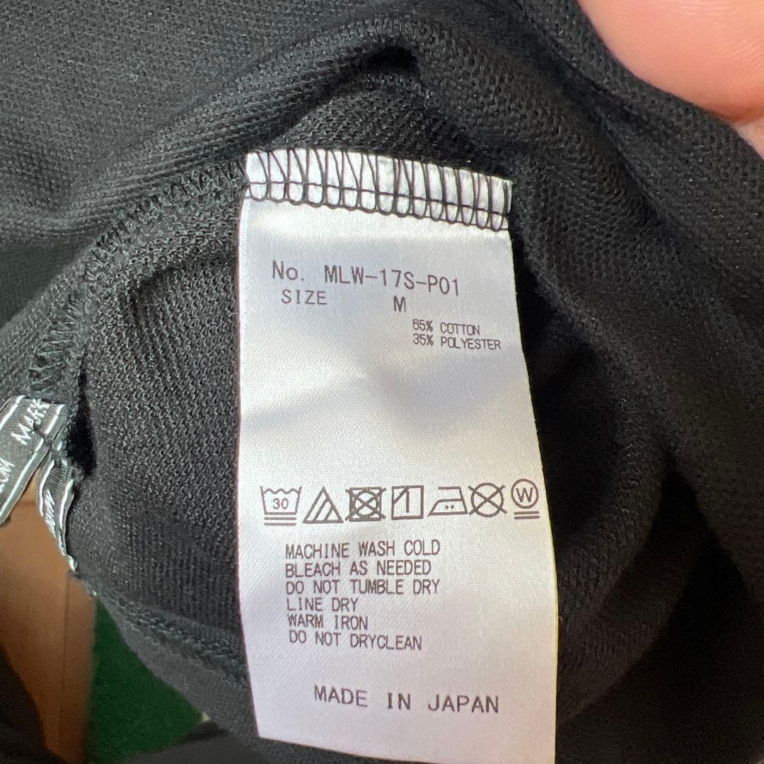 極美品❗️マーク&ロナ　M 半袖ポロシャツ　ブラック✖️ゴールド