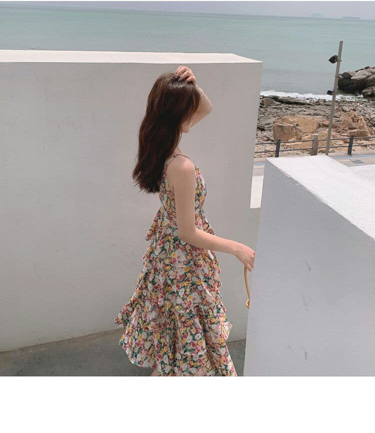 夏の半袖ワンピース