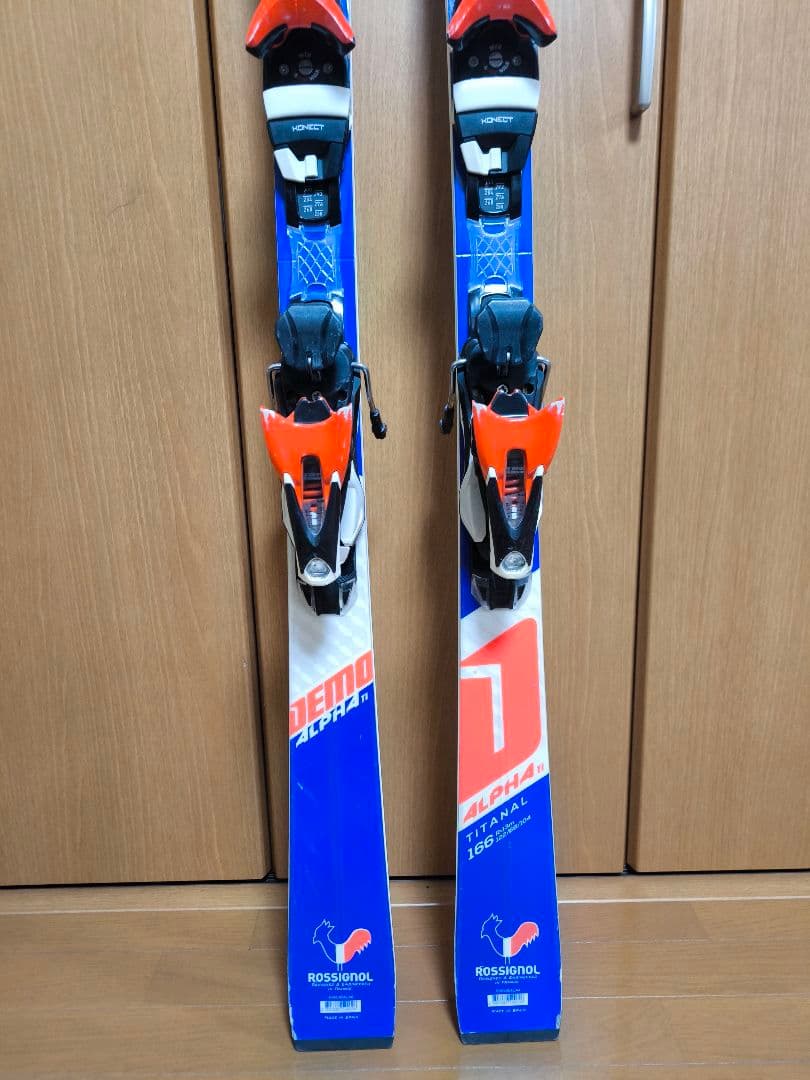 スキー ROSSIGNOL DEMO ALPHA Ti (KONECT) 166cm