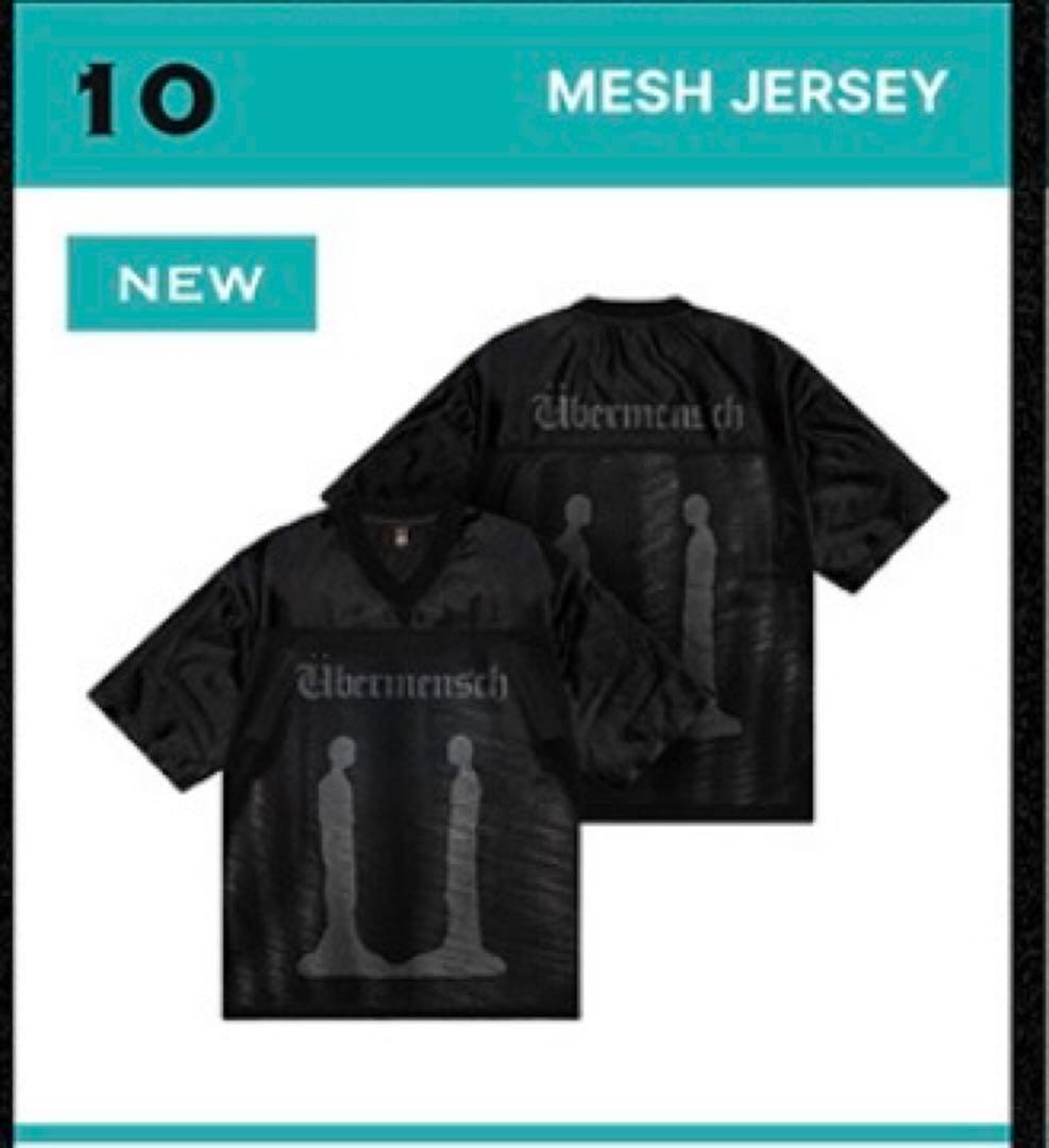 【G-DRAGON】Ubermensch メッシュジャージ XL ブラック