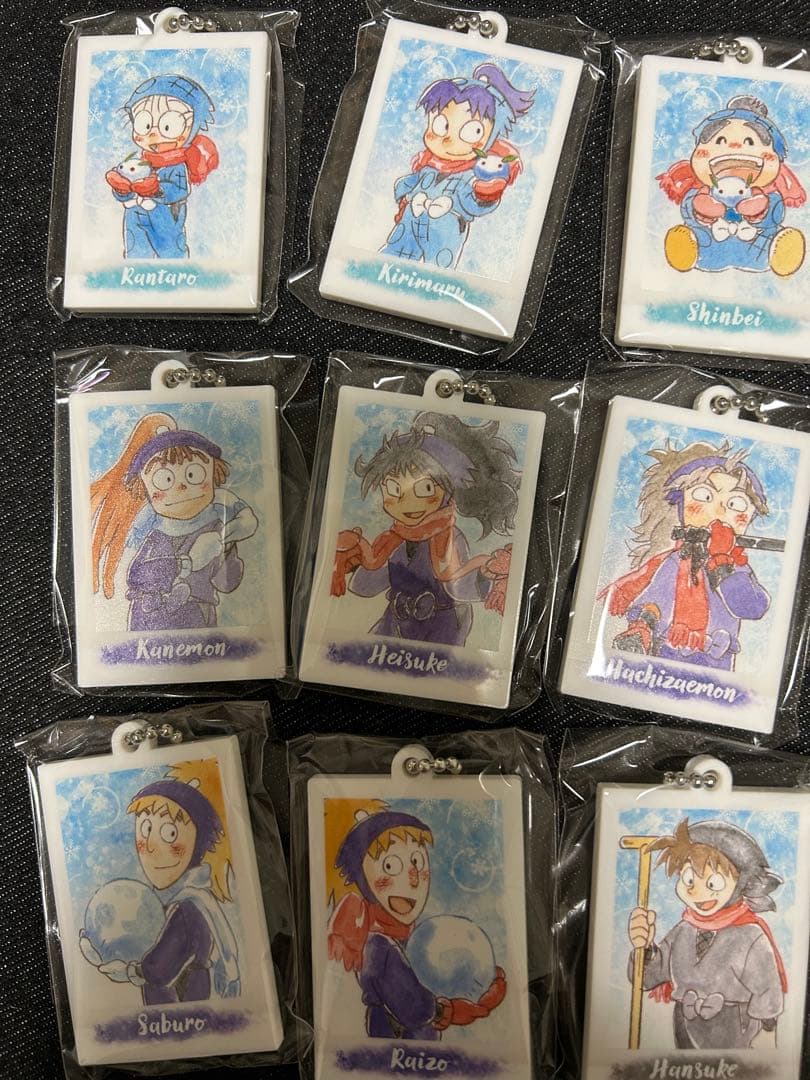 ② 忍たま乱太郎 ぱしゃこれ　ミニアクリルキーホルダーVol.1・2 全17種