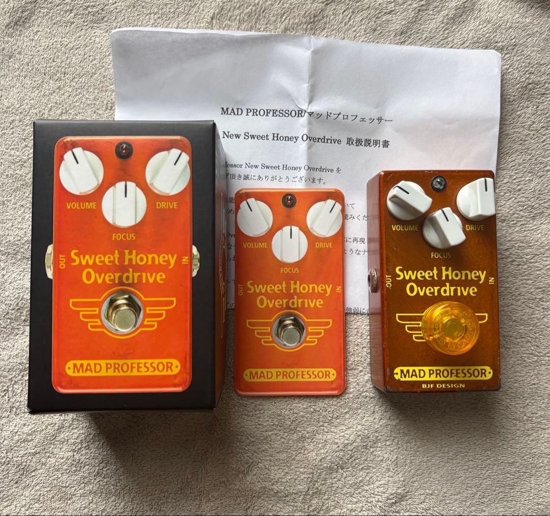 初期 mad professor sweet honey overdrive