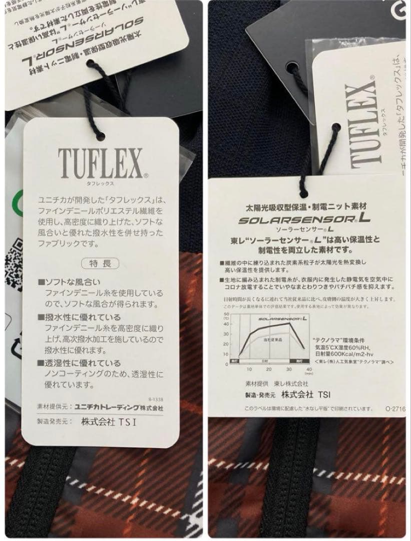 新品 パーリーゲイツ タフレックス ブルゾン(4)サイズM/茶 CHECK柄