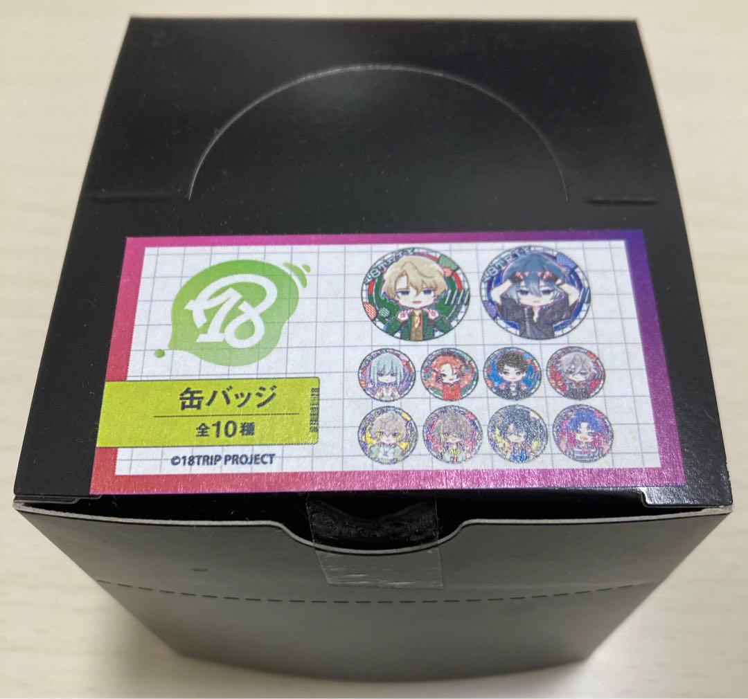 18TRIP POP UP CORNER グラフアート 缶バッジ 夕班 夜班