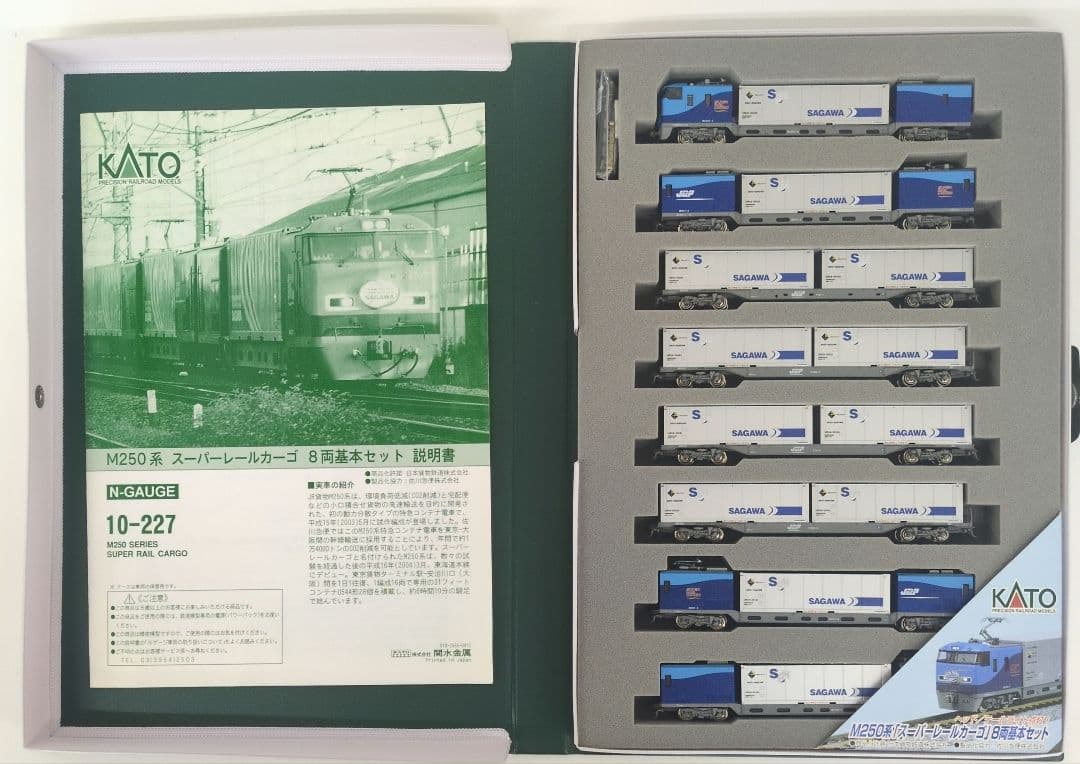 鉄道模型 M250系 スーパーレールカーゴ 　8両セット 訳あり品！