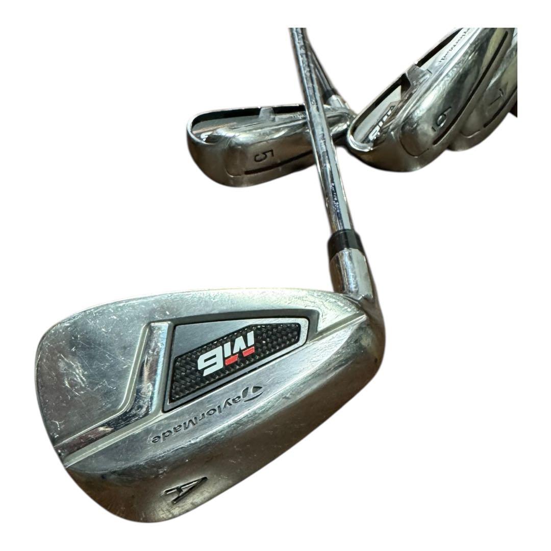 レフティ（左利き用）TaylorMade M6 アイアン5本セット（A-5~8)
