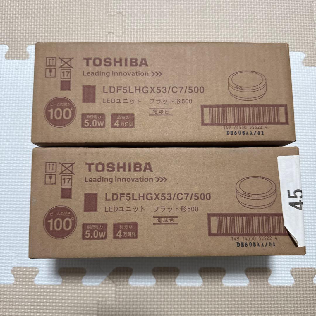 TOSHIBA LED電球 LDF5LHGX53/C7/500 10個