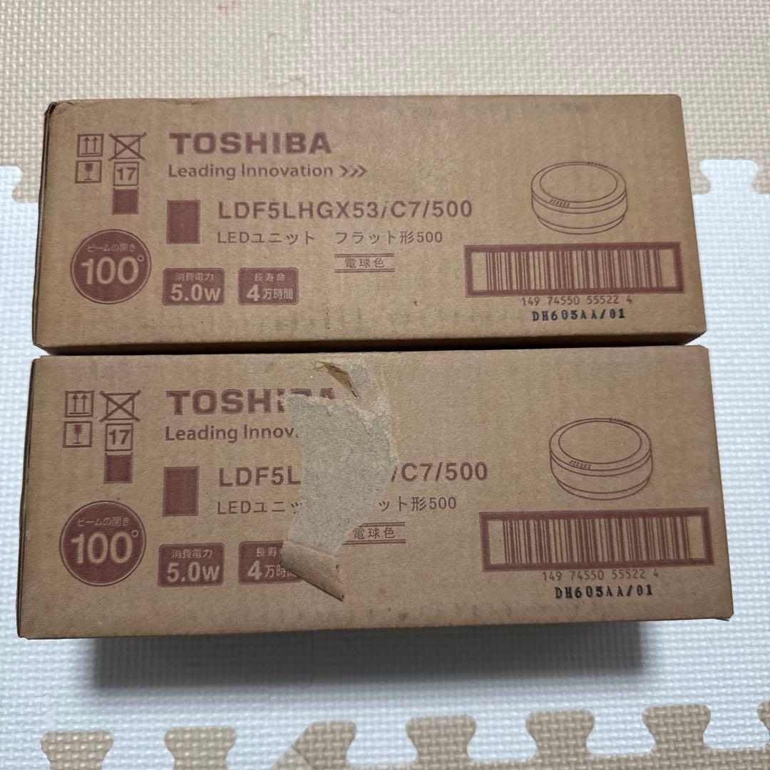 TOSHIBA LED電球 LDF5LHGX53/C7/500 10個
