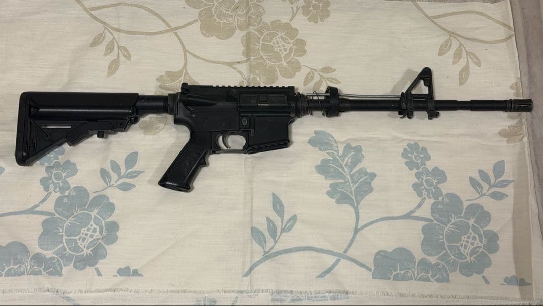 【ジャンク・部品取り】箱付き東京マルイ SOPMOD M4次世代電動ガン 18禁