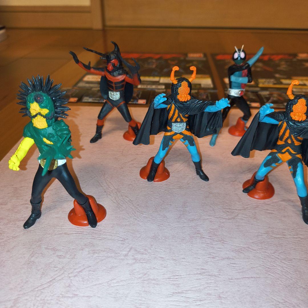 【全種セット】HG仮面ライダーclassic①②③ POP台紙付き！