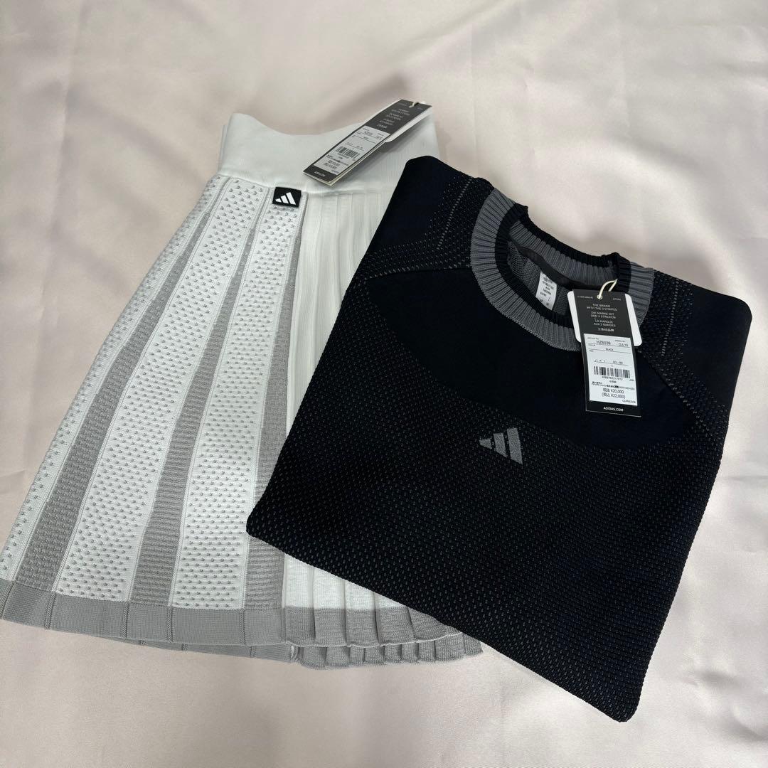 新品adidasゴルフ　PRIMEKNITセットアップ