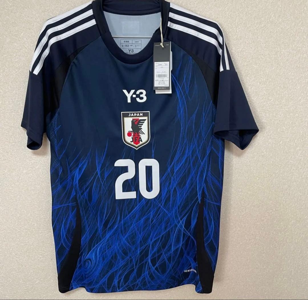 【正規品】新品タグ付き 日本代表 Y-3 久保建英 #20 ユニフォーム　L