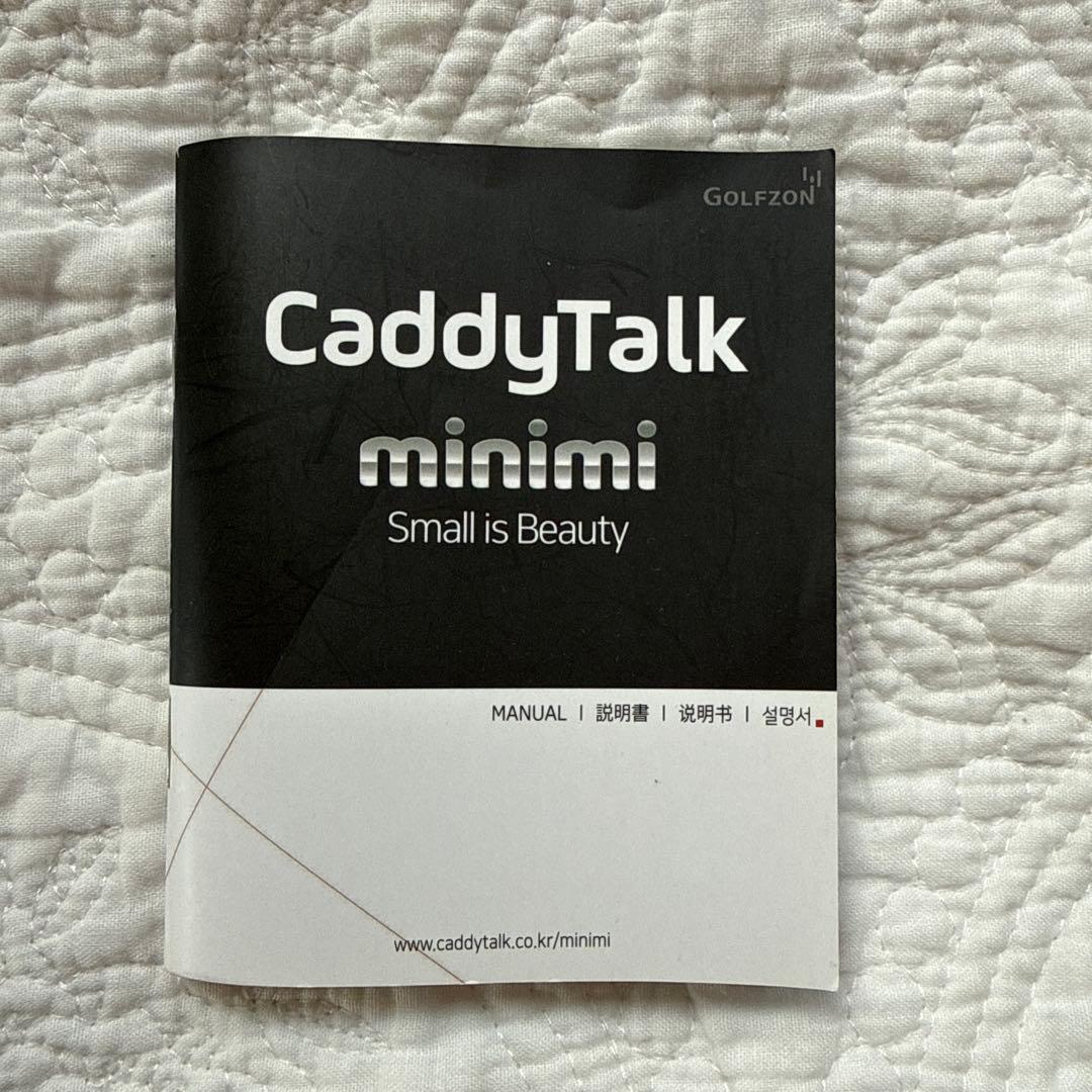 CaddyTalk minimi ゴルフ用レーザー距離計