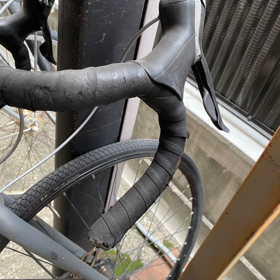 fuji feather cx+ グレー スチールフレーム ロードバイク