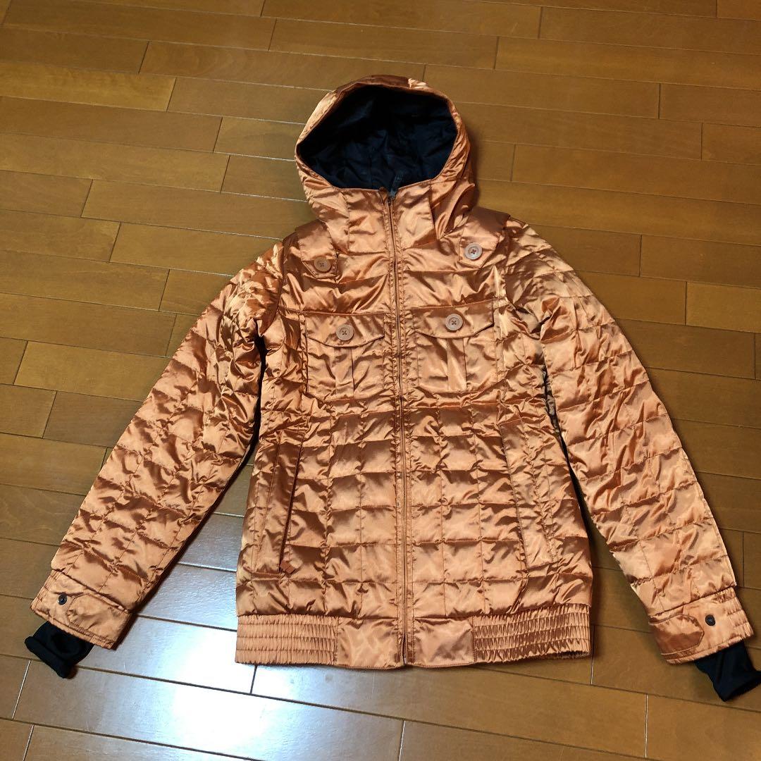 【大幅値引きしました】burtonオレンジジャケット&パンツコーデ