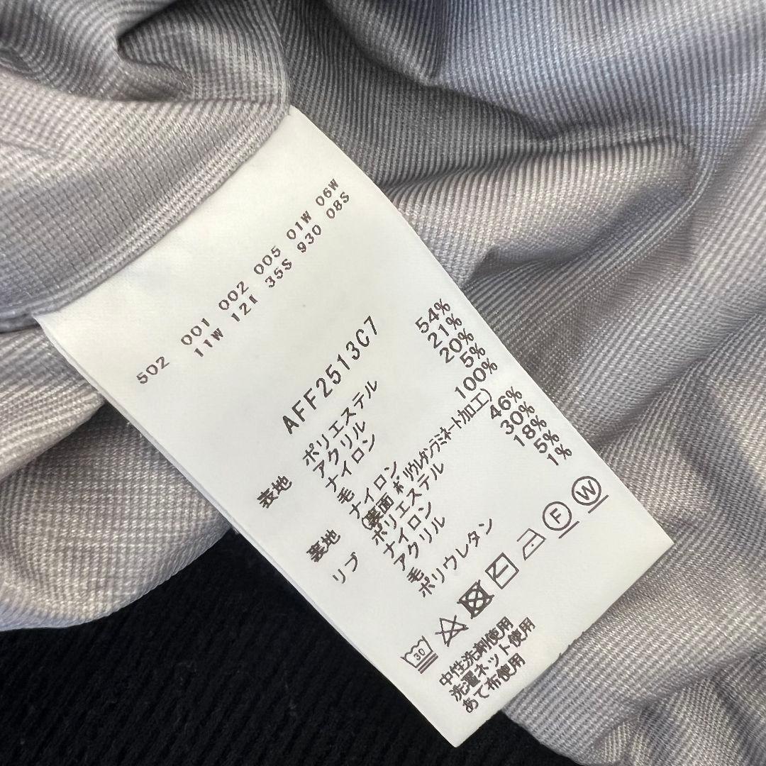and per se アンパスィ　裏地付き　ブルゾン　ニット　レディース　ゴルフ