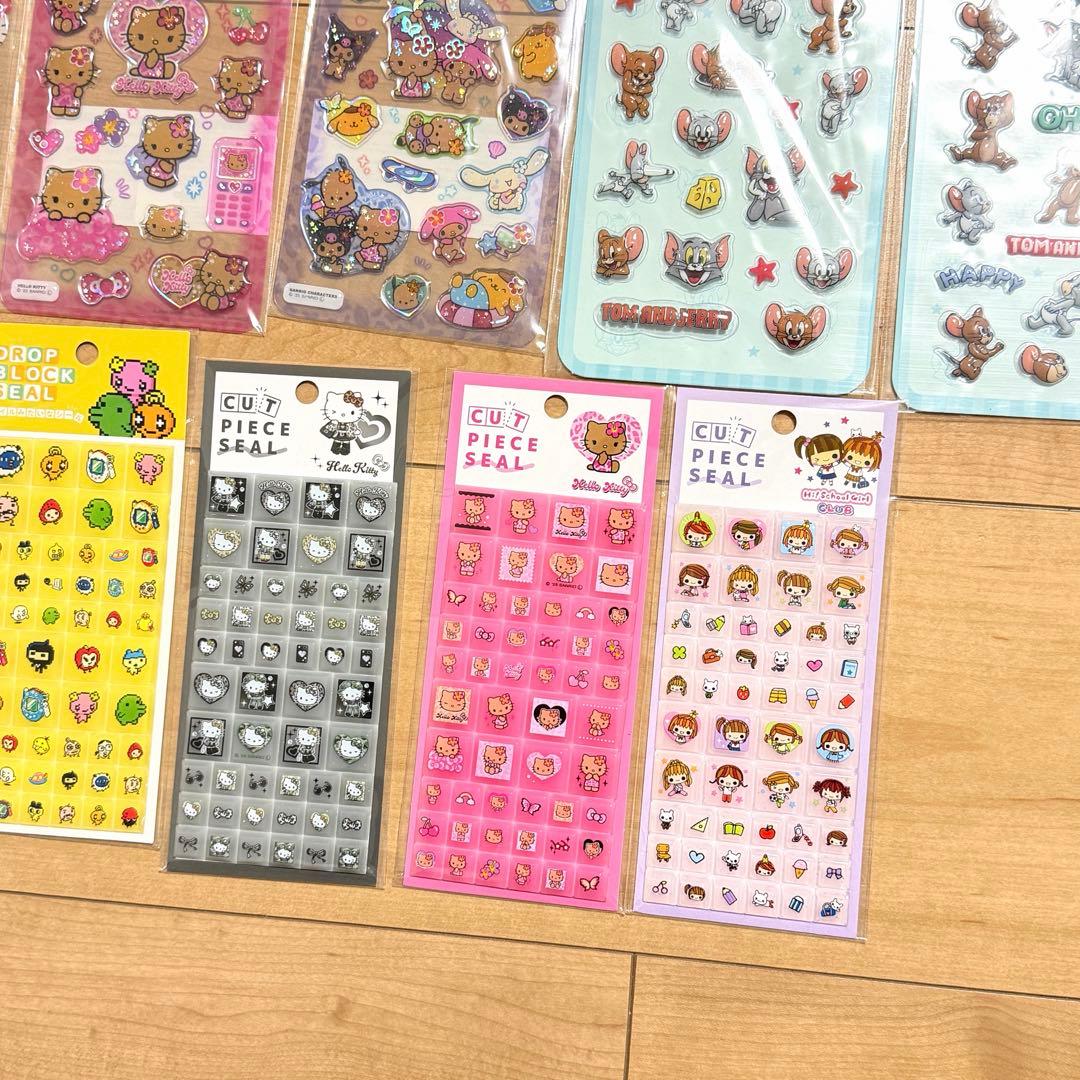 新品　ボンボンドロップ　シール　50点　正規品　うるちゅる　サンリオ　ディズニー