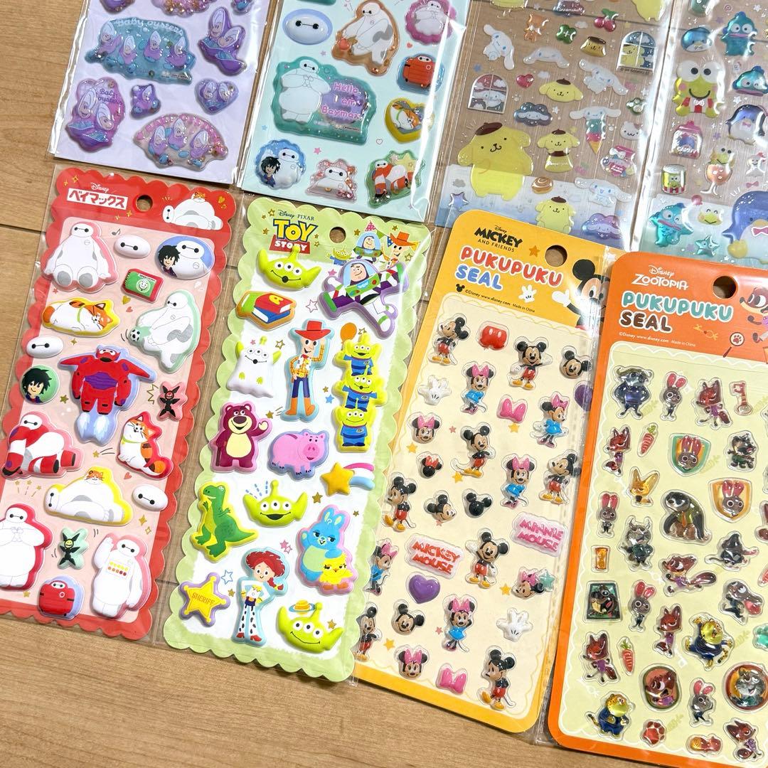 新品　ボンボンドロップ　シール　50点　正規品　うるちゅる　サンリオ　ディズニー