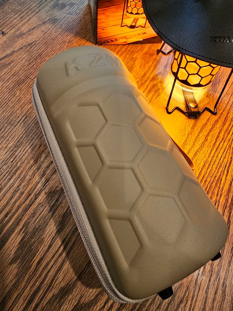 KZM OUTDOOR モダンハイブランタン アンバー化カスタム品
