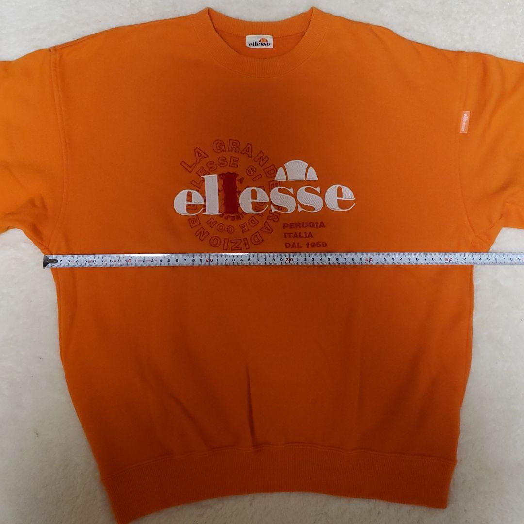 エレッセ　ellesse　トレーナー　刺繍　90′s 　ヴィンテージ　スポーツ