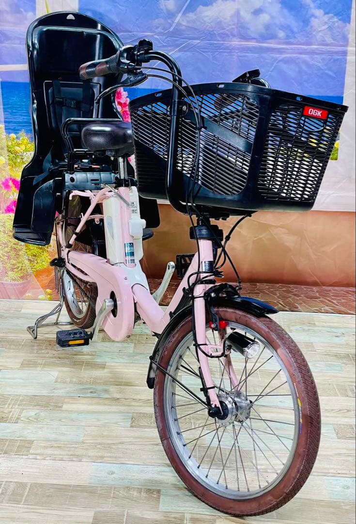 超特価！パナソニック⭐️ギュット！子供乗せ電動アシスト自転車Y1726