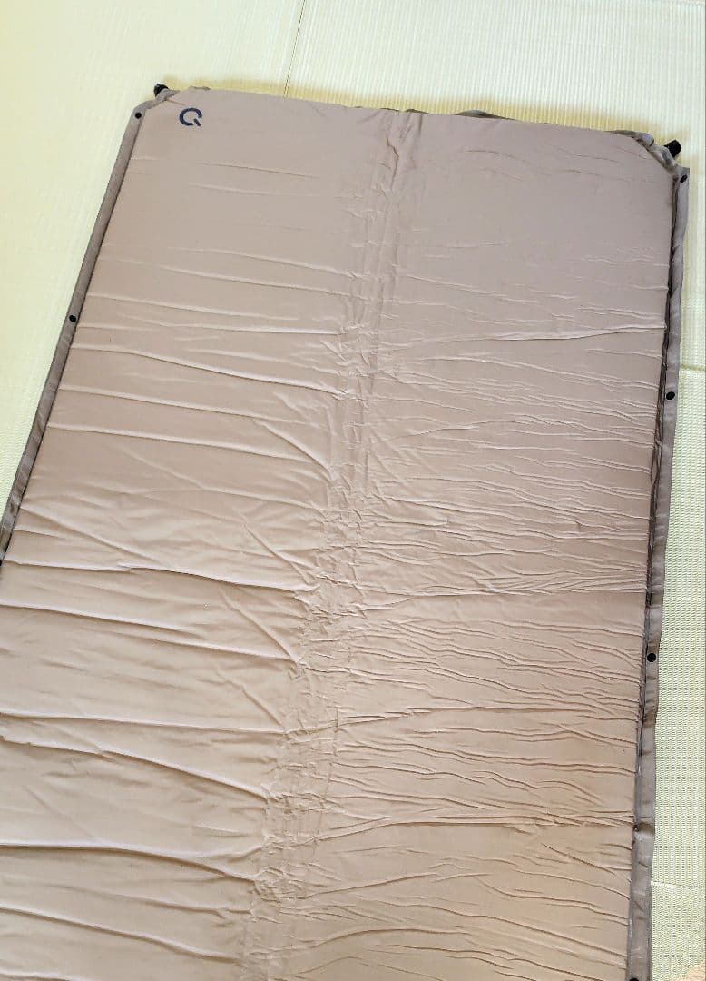 【クイックキャンプ】セミダブル100cm幅 インフレーターマット 5cm 厚
