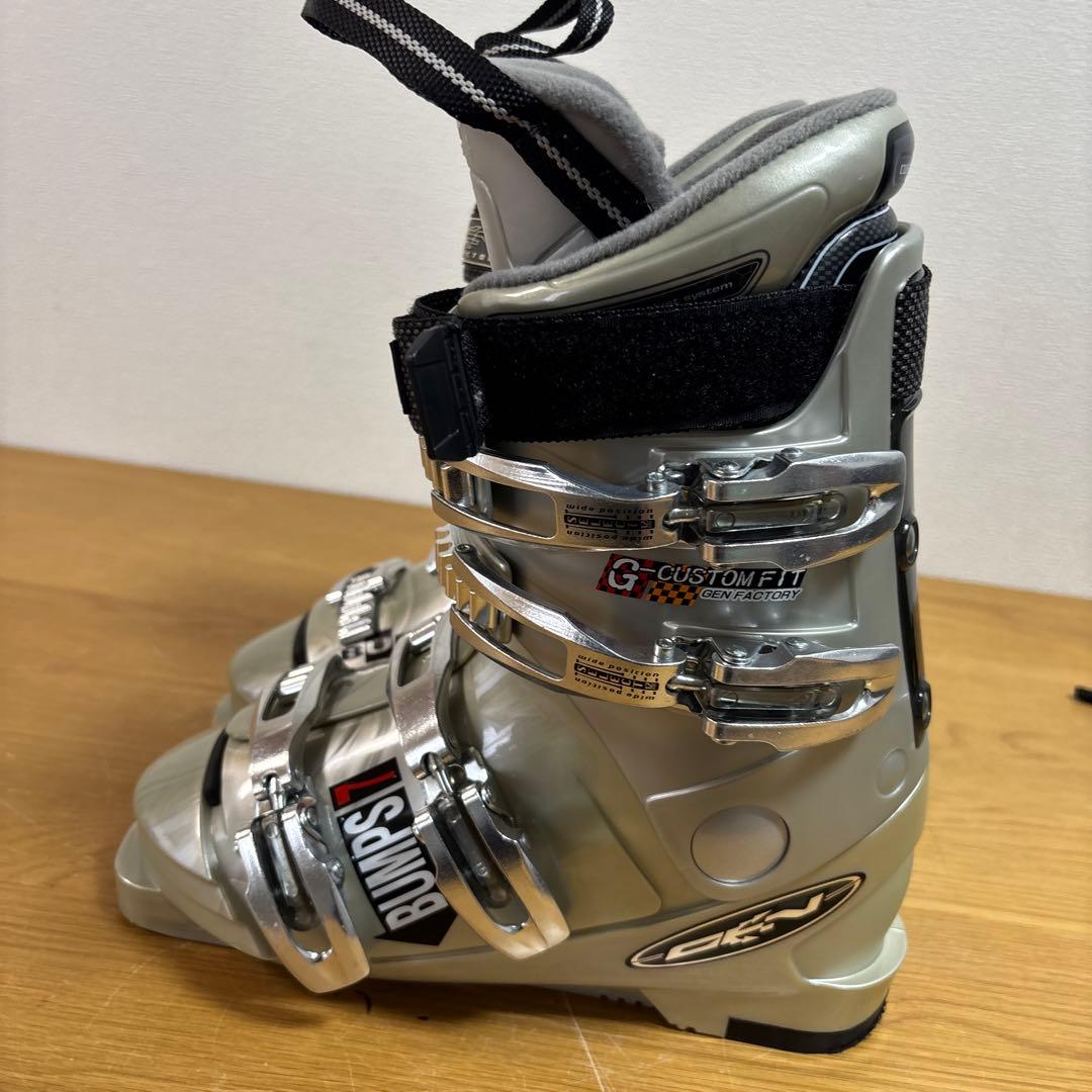 サロモン メンズ　レディース　ショートスキーセット　23-23.5㎝