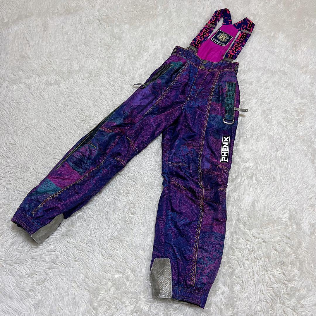 美品 平成レトロ 90's Phenix スノーウェア上下 スキー スノボ