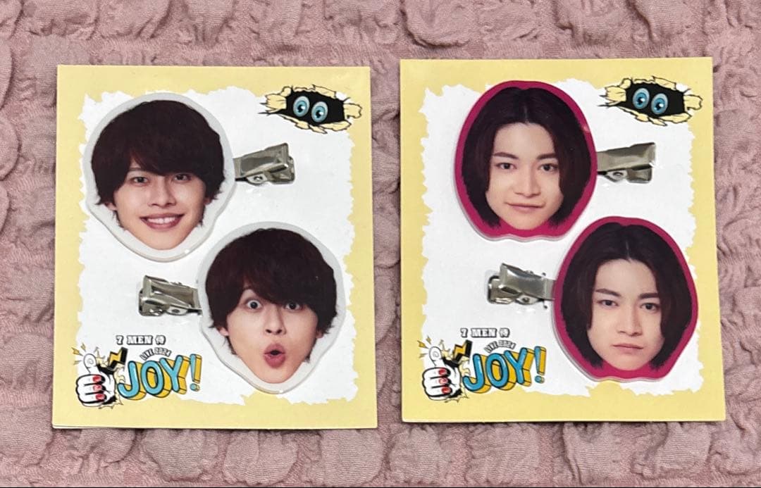 7 MEN 侍 矢花黎 今野大輝 アクスタ 前髪クリップ MASSARA