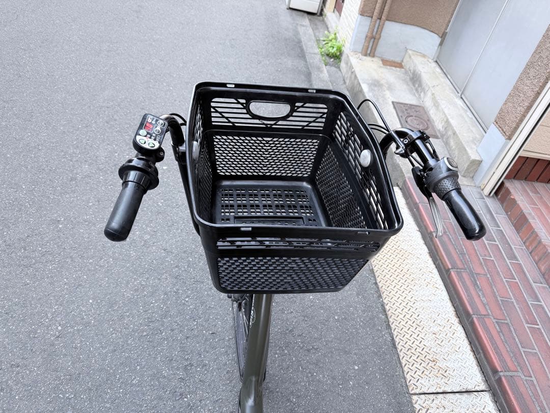 大阪府　子供乗せ　電動アシスト自転車 チャイルドシート付き