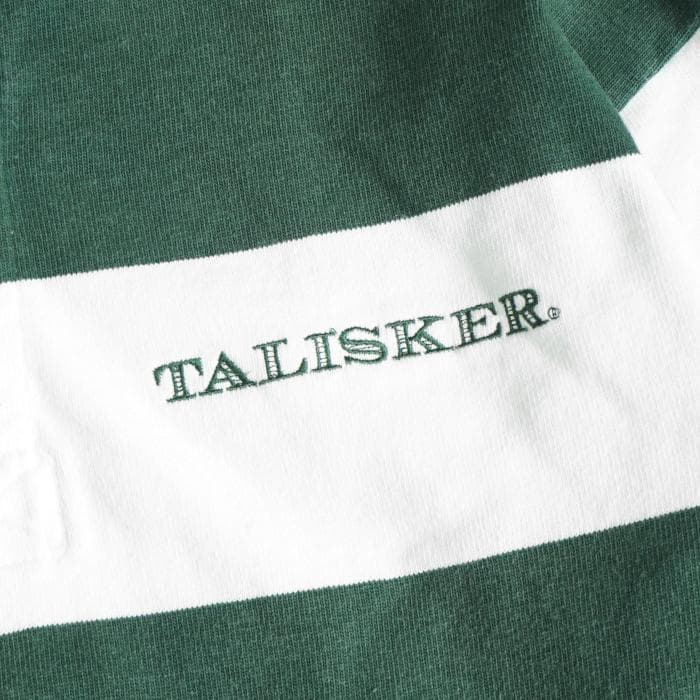 古着 90sビンテージ バーバリアン TALISKER 企業ロゴ ラガーシャツ