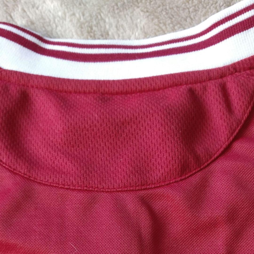 hummel DBU 赤 半袖シャツ