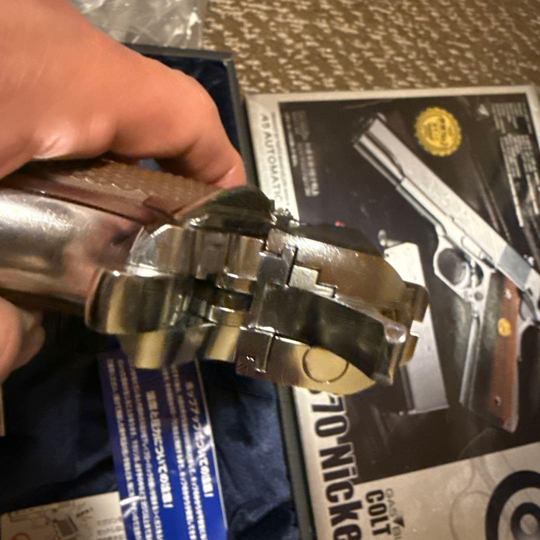 東京マルイ　ガバメントニッケルフィニッシュ