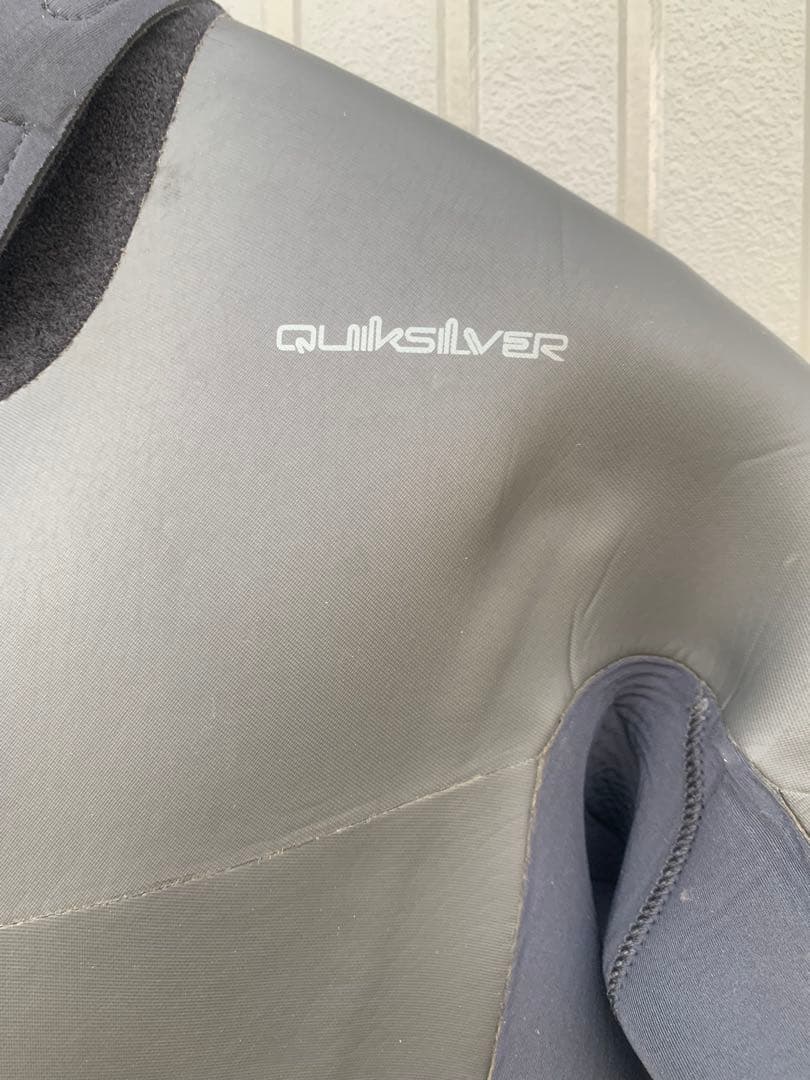 Quiksilver メンズ　XLフルスーツ グレー/ブラック