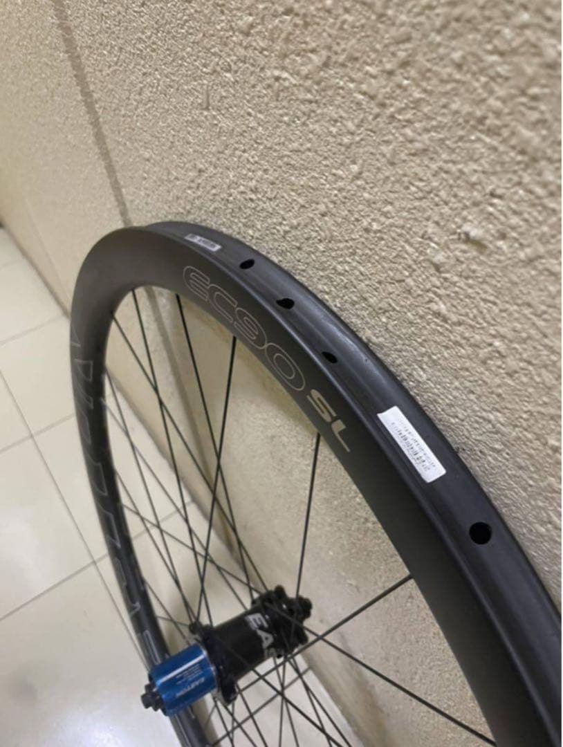 ほぼ新品！EASTON イーストン EC90SL チューブラー　カーボンホイール
