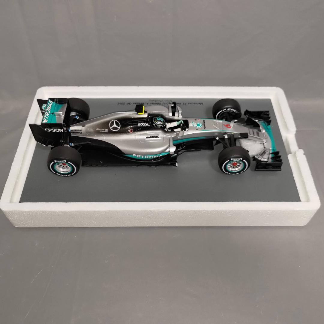 1/18 メルセデス F1 W07 2016 ロズベルグ #6 18S242