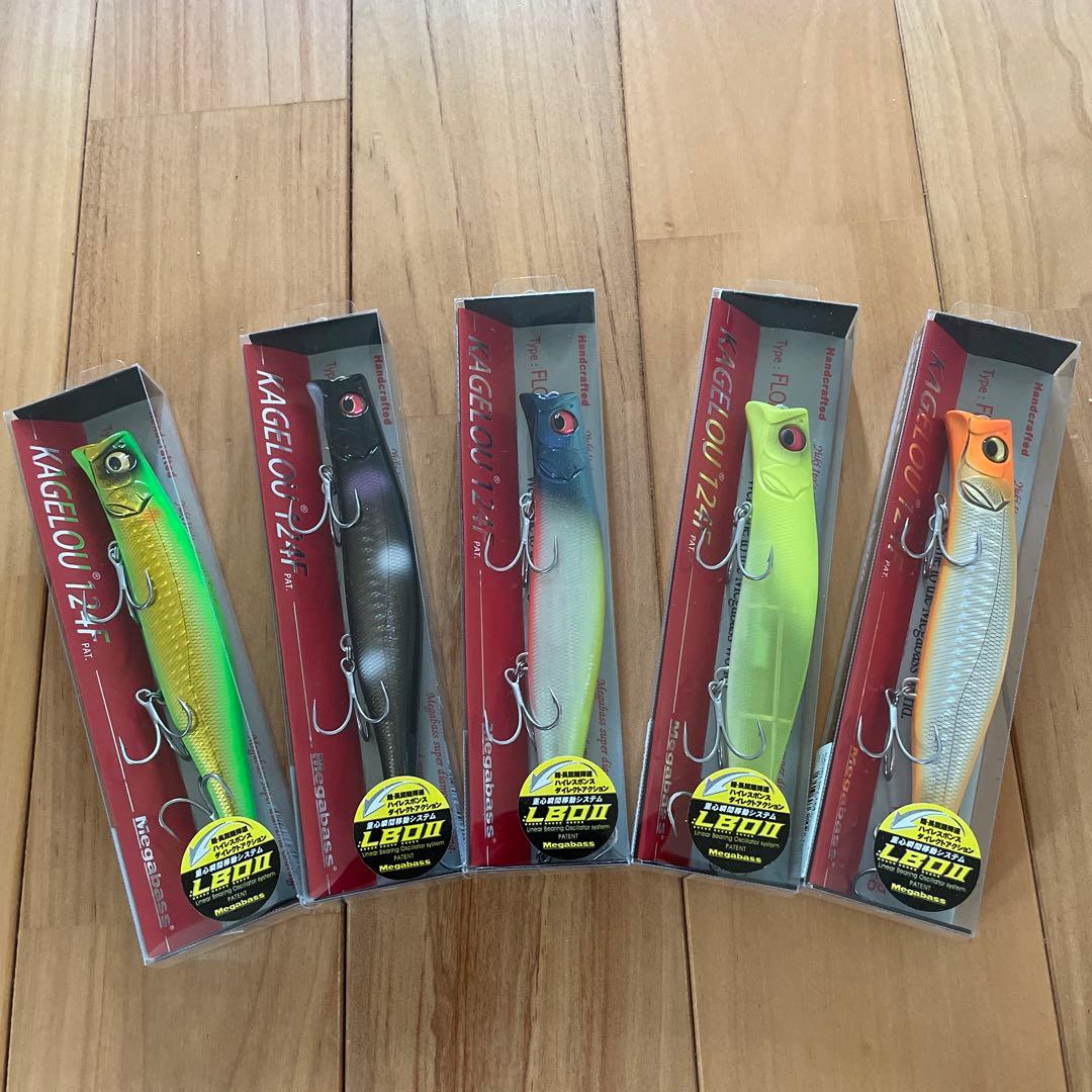 【オリカラ (SP-C)】☆Megabass カゲロウ124F 5個セット！