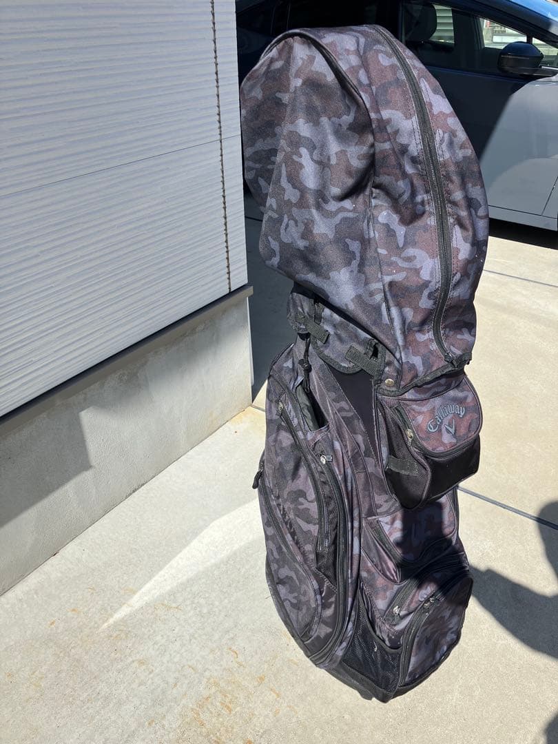 キャロウェイORG 迷彩柄軽量 キャディバッグ