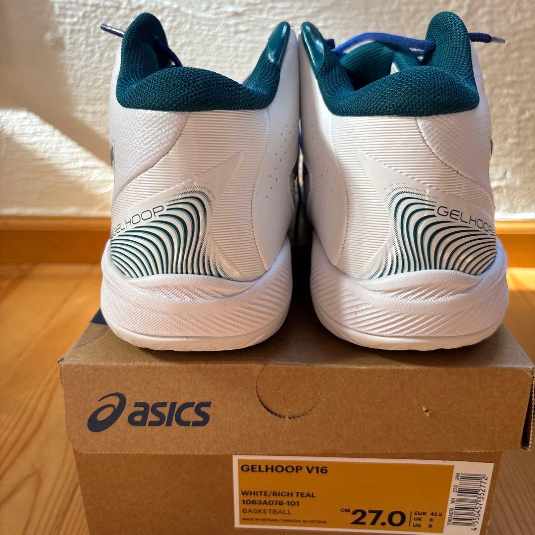 asicsゲルフープv16
