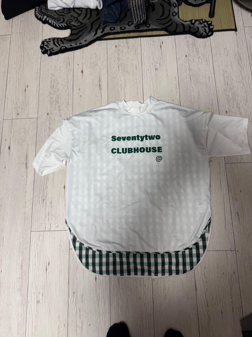 セットアップANTIQUAGOLF×STCH チェック柄